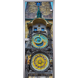 Дверь Астрономические часы на Старой площади Праги D_659206588  слайд 1