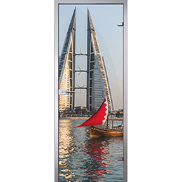 Дверь Рыболовецкое судно с флагом Бахрейна Манама D_1005637453 слайд 1