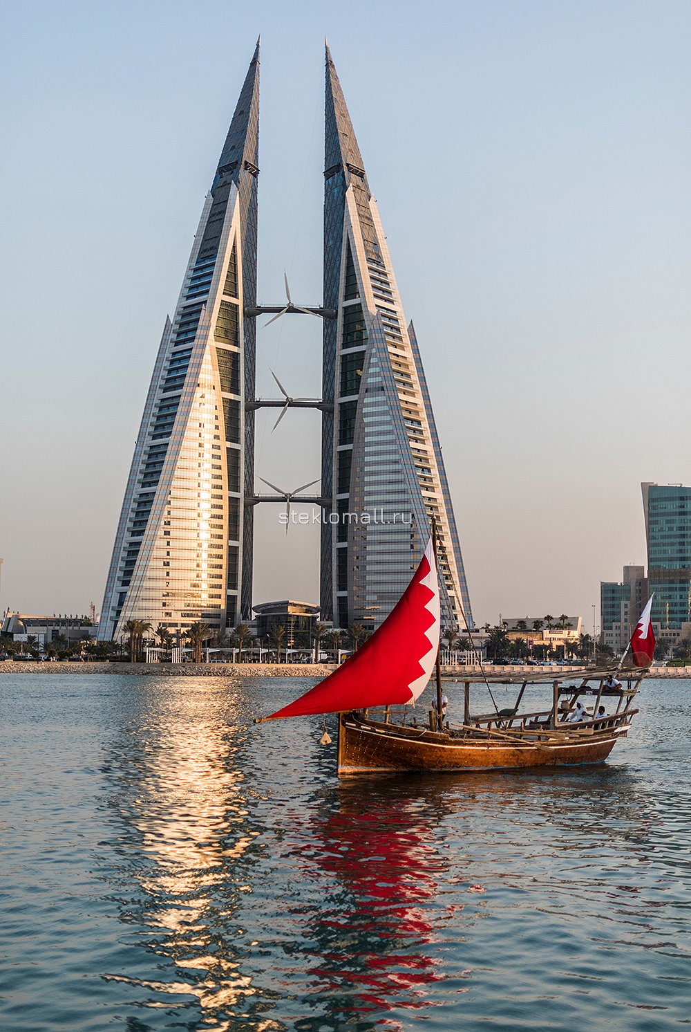 Дверь Рыболовецкое судно с флагом Бахрейна Манама D_1005637453 превью слайда 2