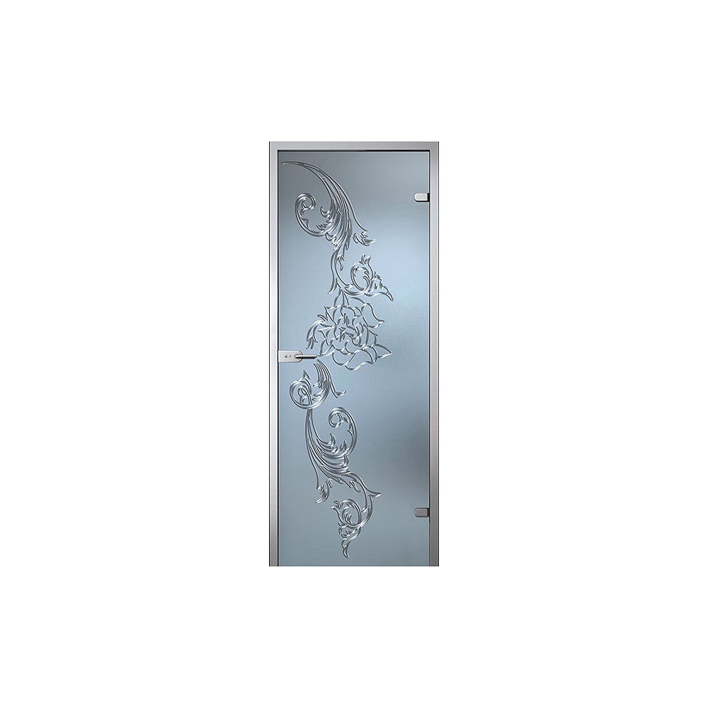 Дверь "Наталия" 800x2000 серое/бронзовое превью слайда 1