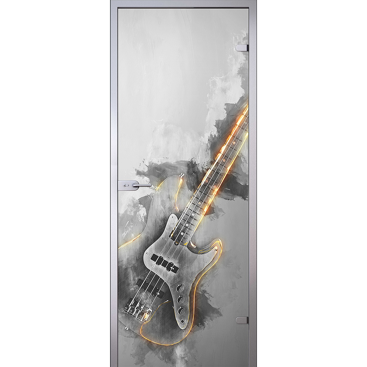 Дверь Хард-рок бас-гитара D_642733048 превью слайда 1