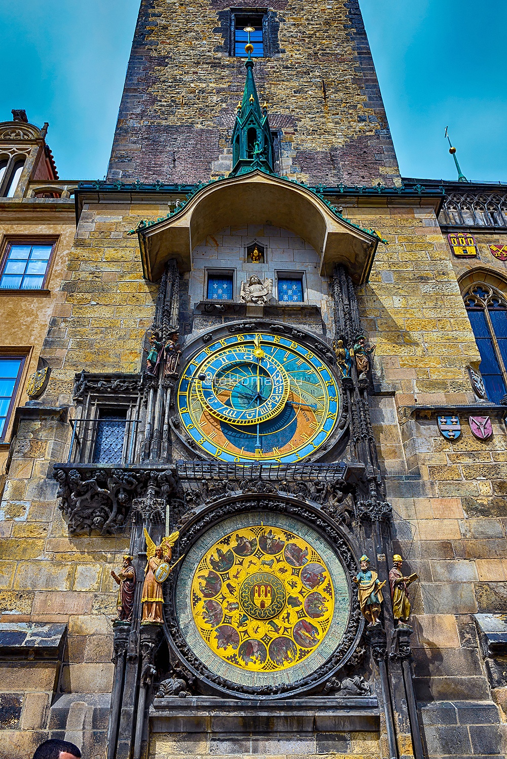 Дверь Астрономические часы на Старой площади Праги D_659206588 превью слайда 2