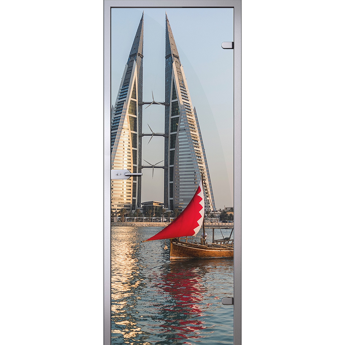 Дверь Рыболовецкое судно с флагом Бахрейна Манама D_1005637453 превью слайда 1