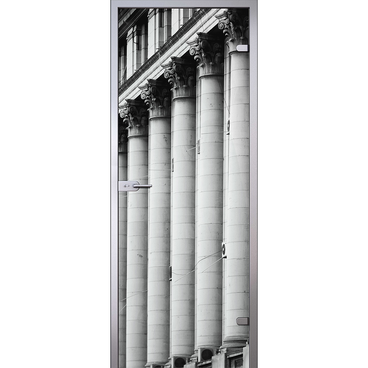 Дверь Колонны здания Бухаресте D_1072366340 превью слайда 1