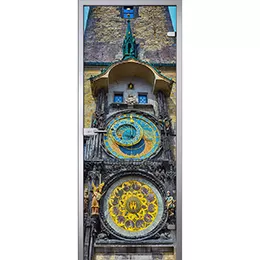 Дверь Астрономические часы на Старой площади Праги D_659206588 слайд 1